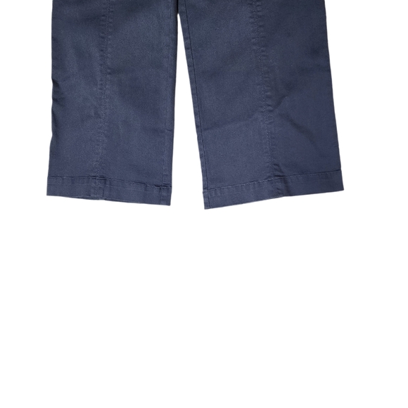 Wit & Wisdom Ab Solution Pants High Rise Wide Leg Front Seam Color Orion Blue 4 - Picture 6 of 10